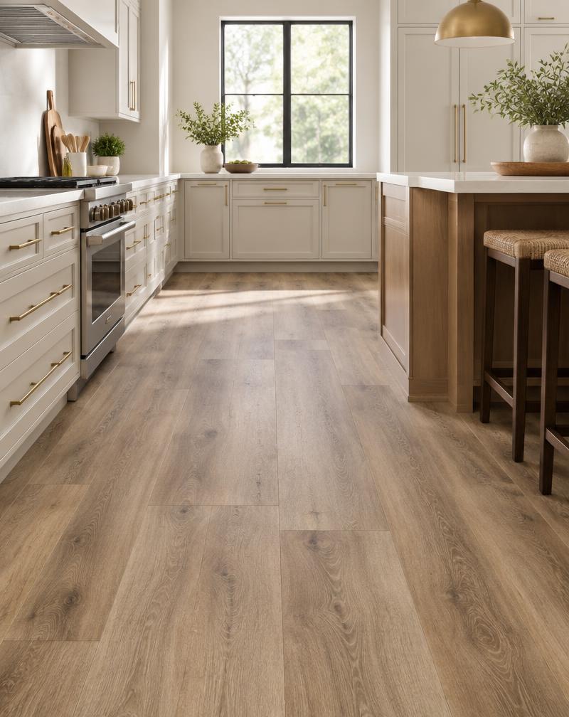 Luxury Vinyl flooring in a residential interior